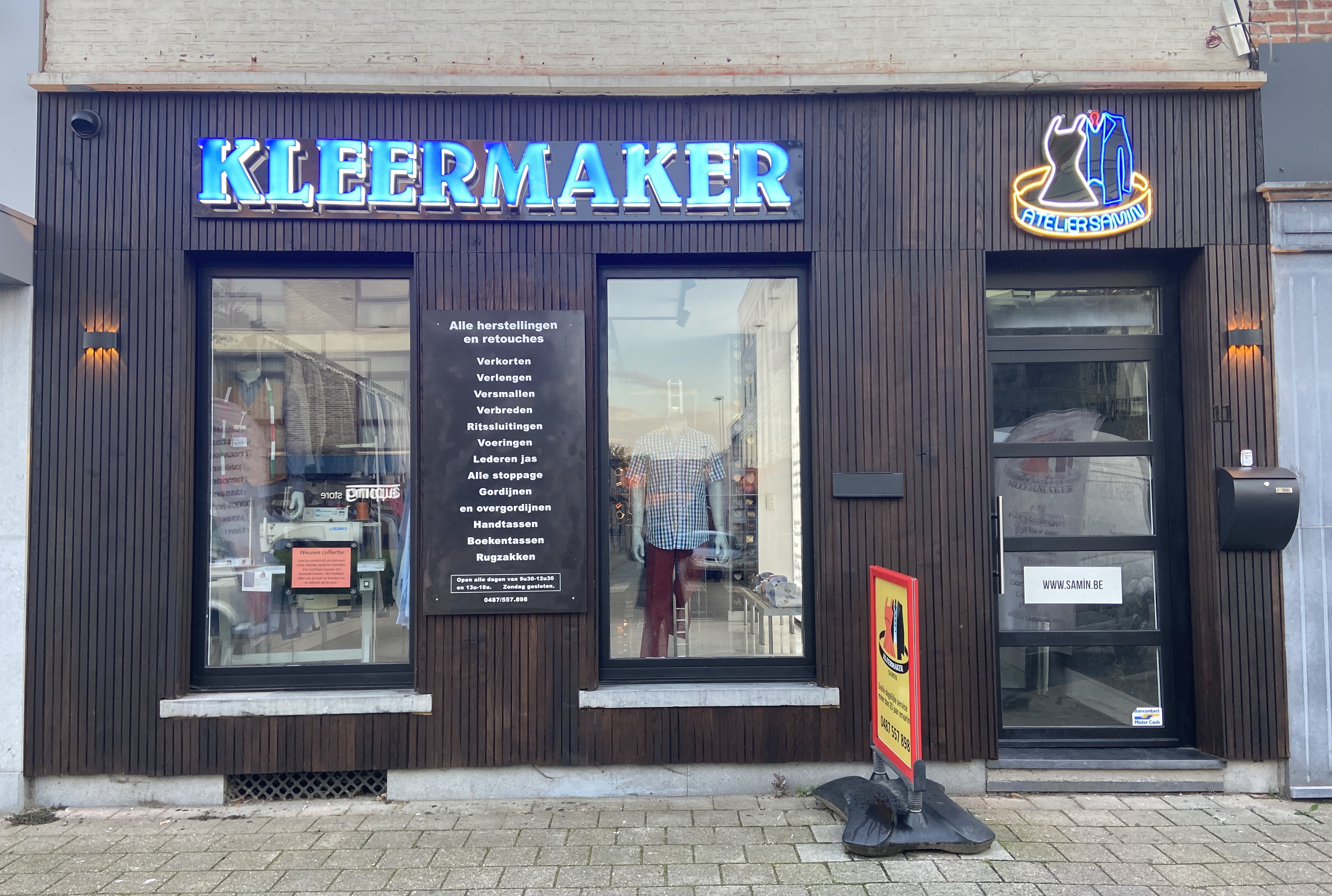 Winkel kleermaker Samin Herentals